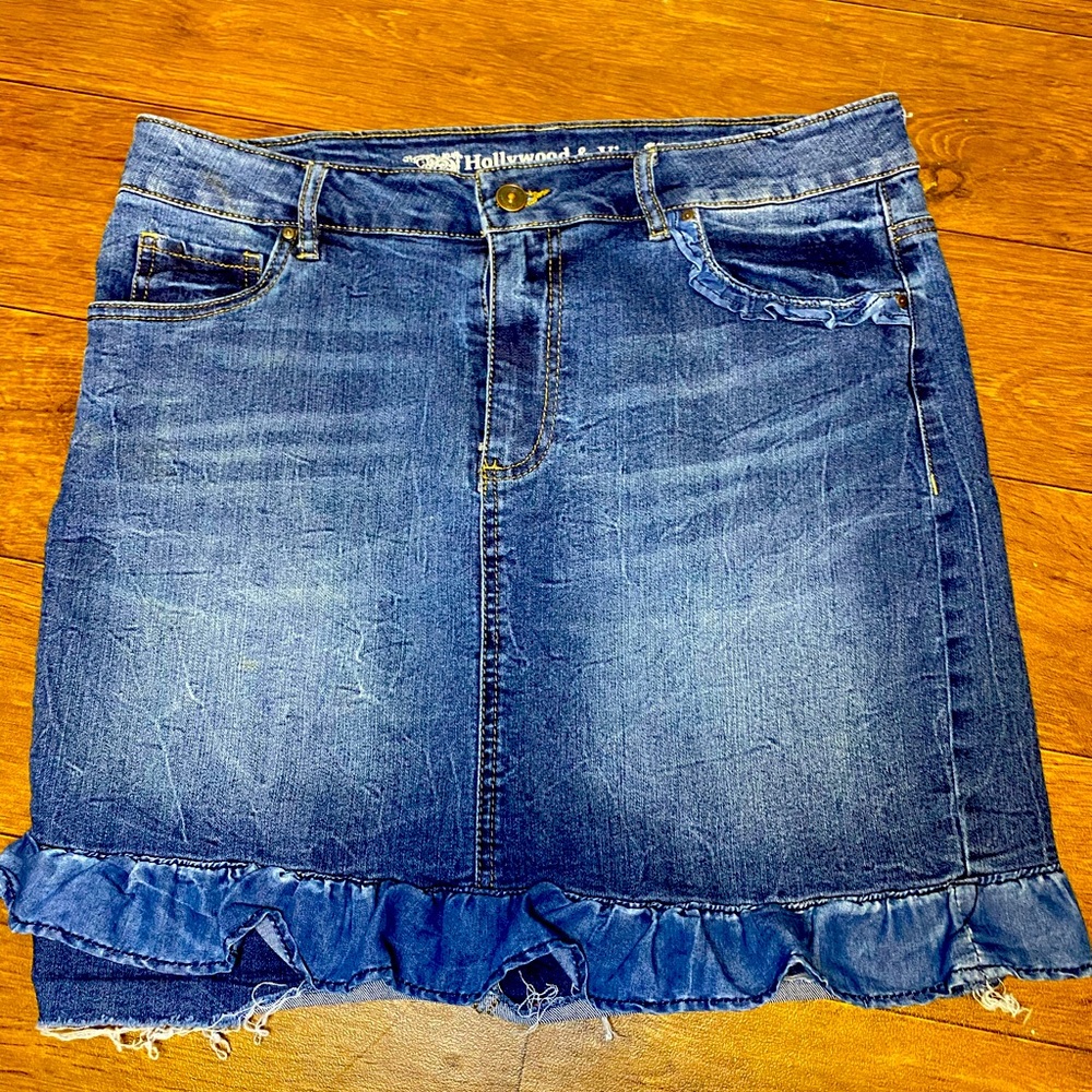 Blue Jean Skirt